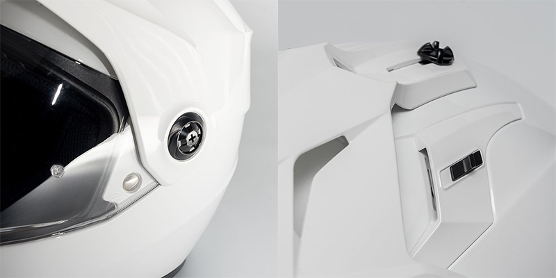正規品 HJC エイチジェイシー DS-X1ソリッド オフロードヘルメット ホワイト L (58-59cm)｜snet｜03