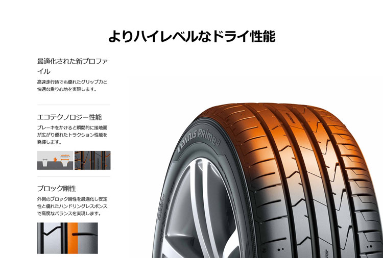 予約販売 ventus 正規品 ハンコック Ventus Prime3（K125） 225/55R18 98V タイヤ・ホイール