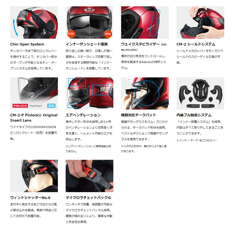 OGK Kabuto KABUTO RYUKI VESTER ブラックホワイト L(59-60cm OGK Kabuto KABUTO RYUKI VESTER ブラックホワイト L(59-60cm