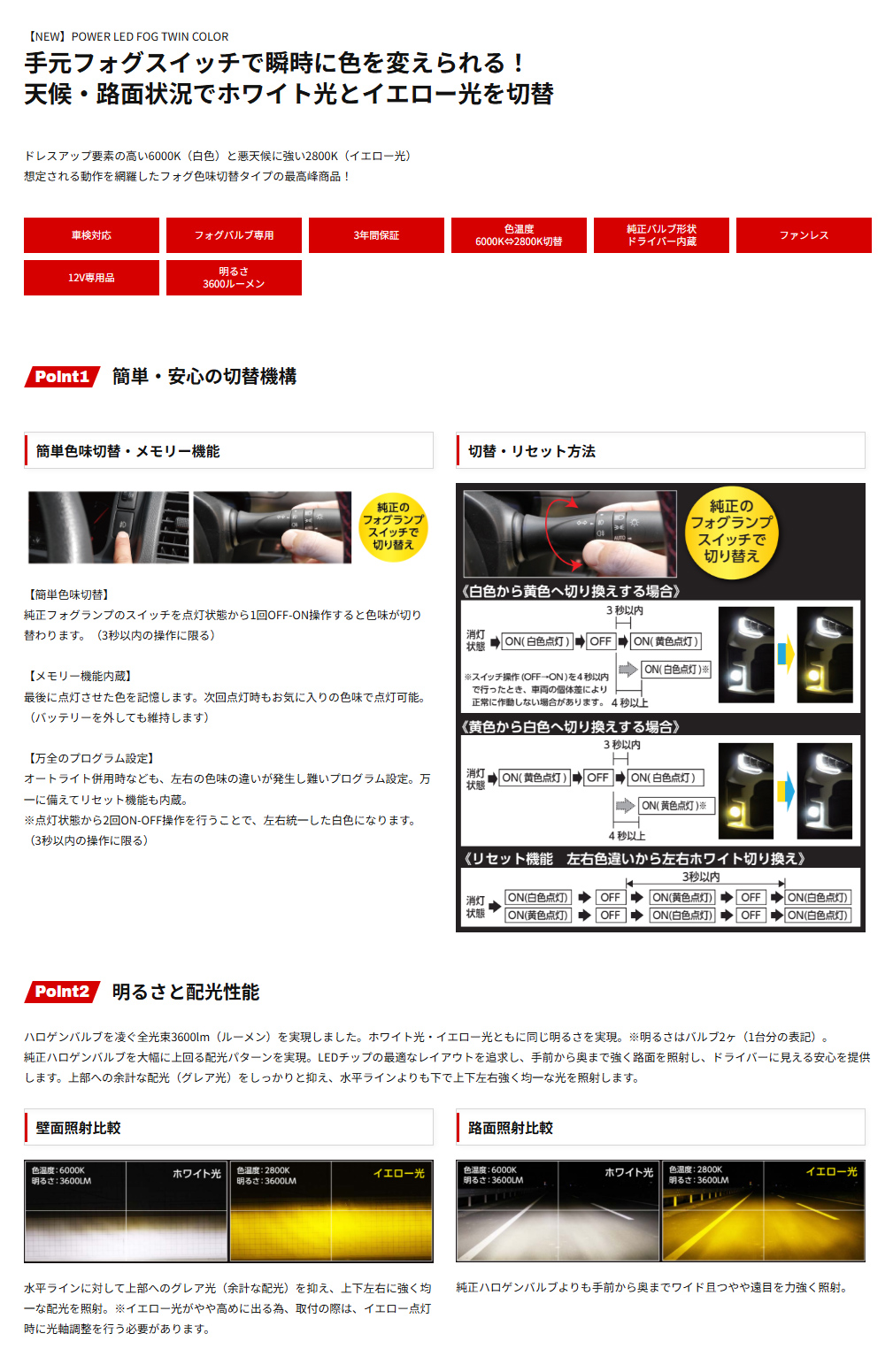RACING GEAR（レーシングギア） RG RGH-P561 ツインカラー切替