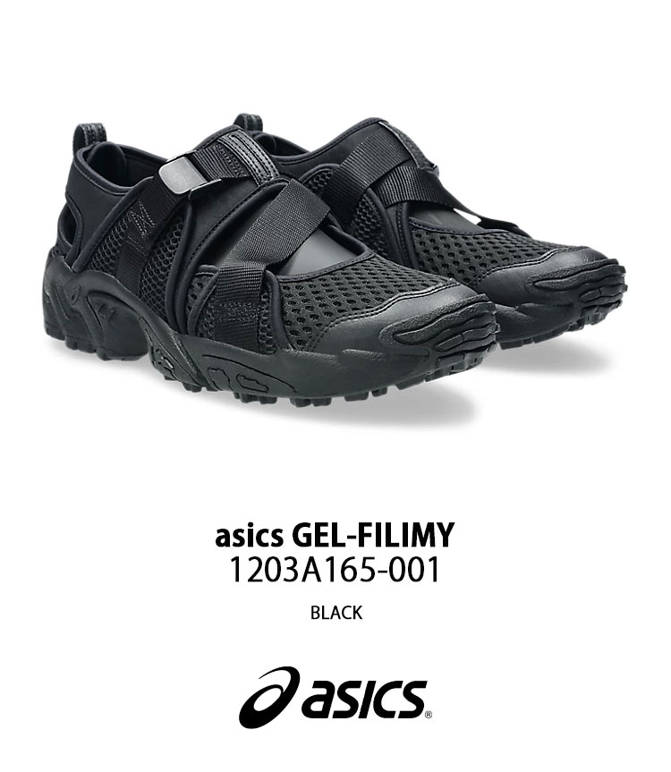 ASICS（アシックス） サンダル GEL-FILIMY 1203A165-001 BLACK
