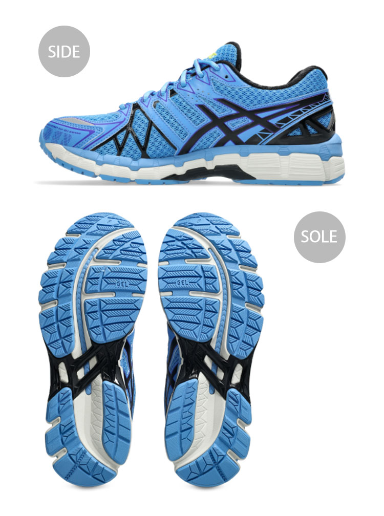【asics】ゲルカヤノ20 ブルーネプチューン/ブラック スニーカー ASICS GEL-KAYANO 20 “BLUE NEPTUNE” & “BLACK/PURE SILVER”が
