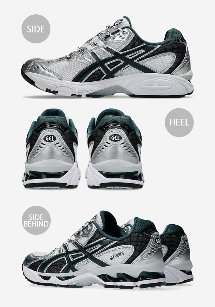 ASICS（アシックス） スニーカー GEL-NIMBUS 10.1 WHITE SAXON GREEN