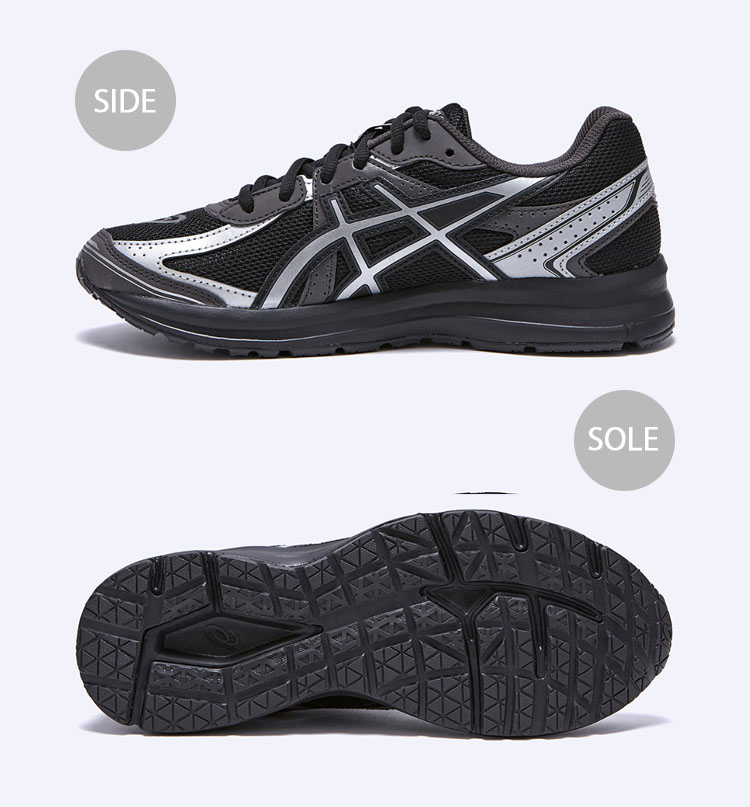 ASICS アシックス スニーカー JOG-100S 1203A741-001 シューズ BLACK
