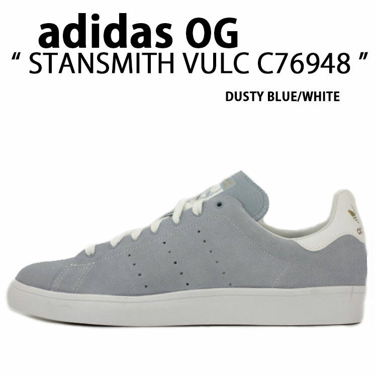 adidas Originals アディダス オリジナルス スニーカー STANSMITH VULC CL DUSTY BLUE WHITE  C76948 スタンスミス バルク スウェードスニーカー ブルー : ad-c76948 : セレクトショップ a-clo - 通販 -  Yahoo!ショッピング