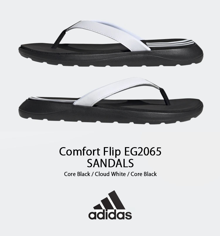 adidas（アディダス） ビーチサンダル COMFORT FLIP SANDAL EG2065