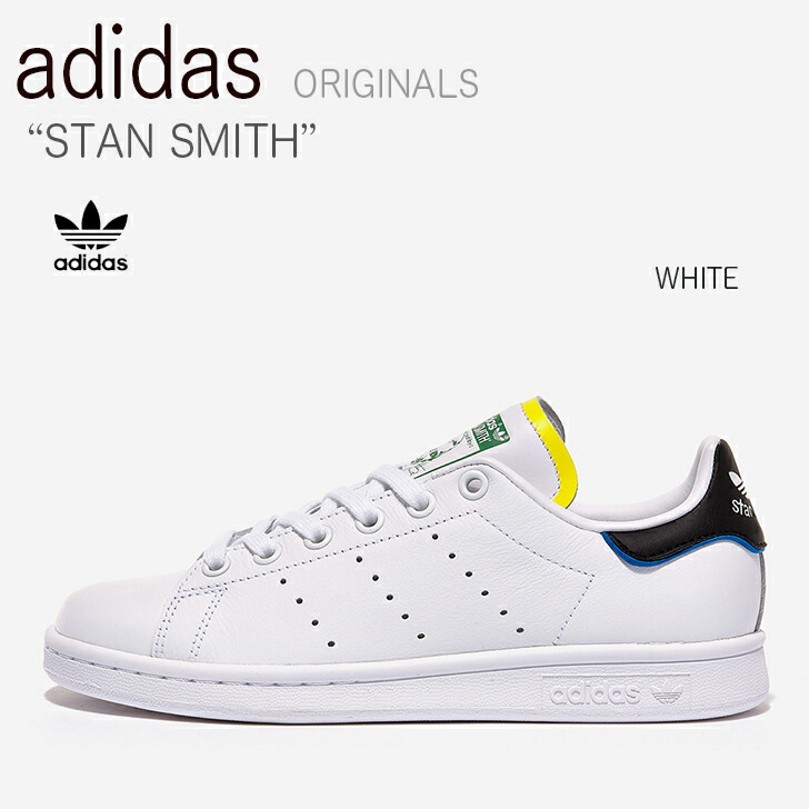 adidas アディダス スニーカー STAN SMITH スタンスミス ホワイト イエロー FY2357 : ad-fy2357 :  セレクトショップ a-clo - 通販 - Yahoo!ショッピング