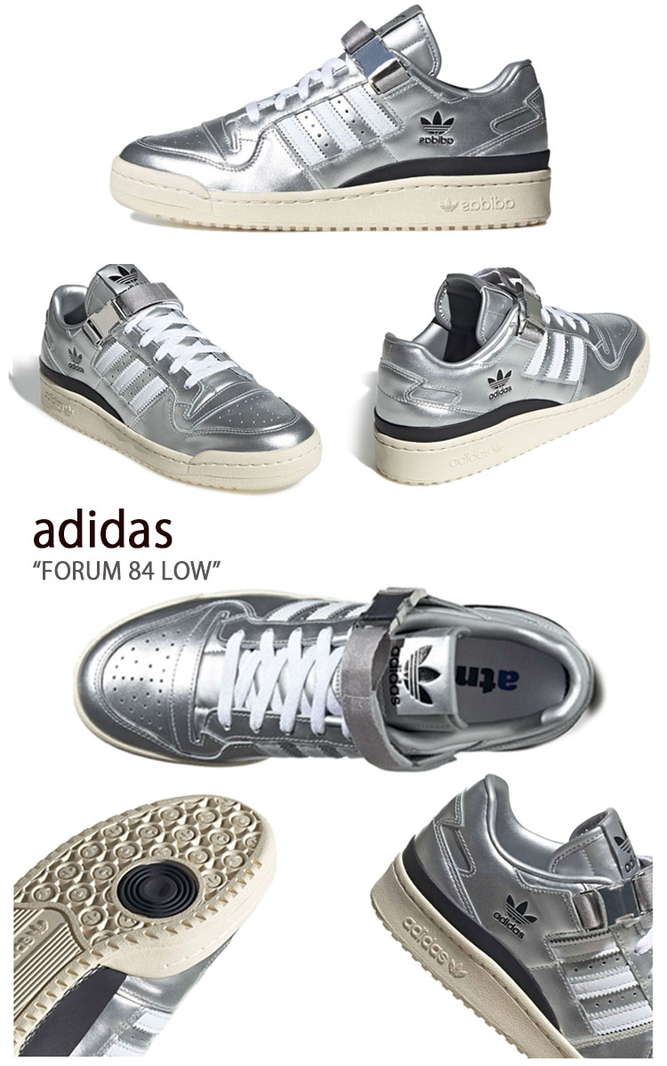 adidas アディダス スニーカー FORUM 84 LOW フォーラム 84 ロー GV9224 SILVMT FTWWHT CBLACK  シルバーメタリック ホワイト コアブラック メンズ 男性用 : ad-gv9224 : セレクトショップ a-clo - 通販 -  Yahoo!ショッピング