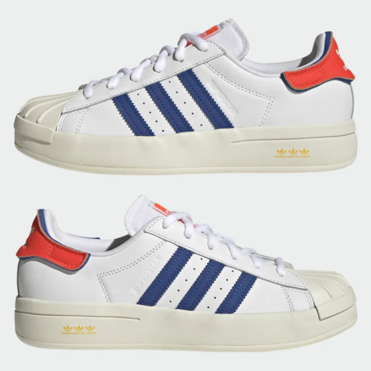 Adidas superstar 2 shop red white blue