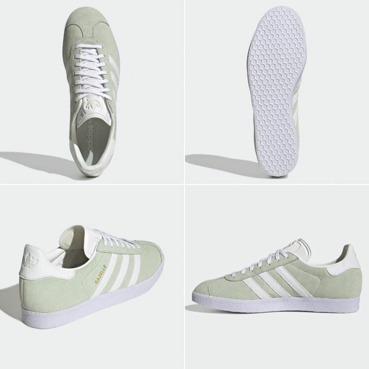 adidasオリジナル　本革グリーンシューズ　23.5㎝ snkrs-aclo_ad-gw2206