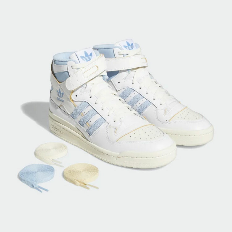 adidas Originals アディダス オリジナルス スニーカー FORUM OG 84 HI LG GW5924 フォーラム ハイ 84  White Sky ホワイト メンズ レディース