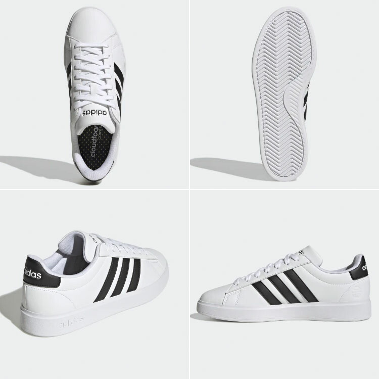 Adidas Grand Court Comfort GW9195 ★送料込/追跡付 Amazon.co.jp: [アディダス] グランドコート クラウドフォーム