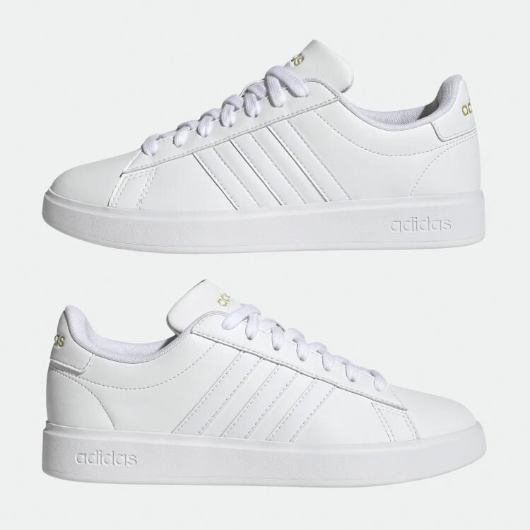 上品コーデはコレで安心！ ADIDAS スニーカー アディダス adidas GRAND CLOUDFOAM COURT シューズ(男性用)