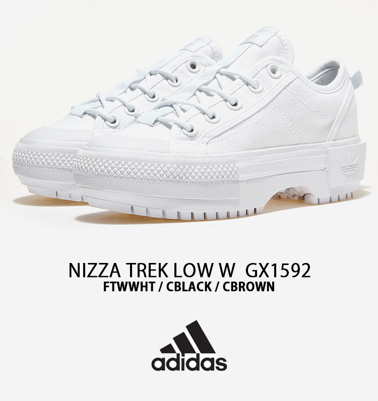 adidas アディダス スニーカー NIZZA TREK LOW W ニッツァ トレック