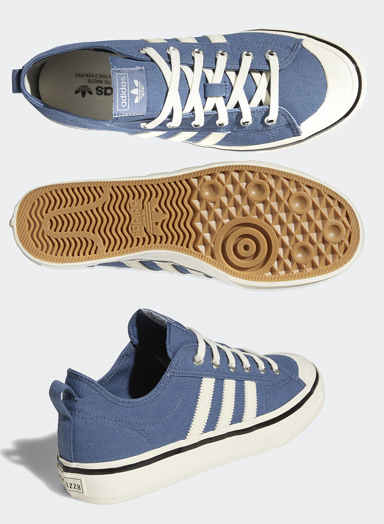 adidas アディダス スニーカー NIZZA RF74 ニッツァ 3ストライプ