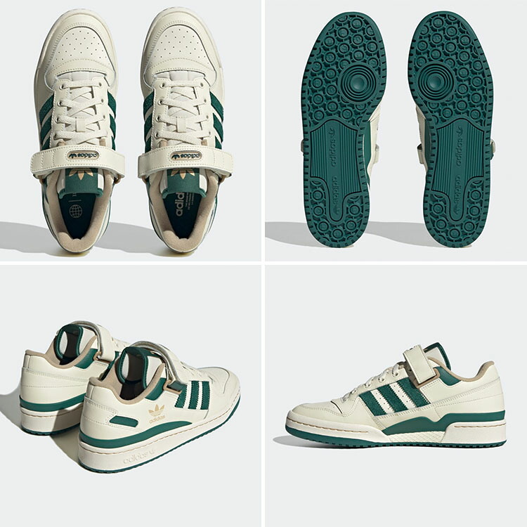 adidas Originals アディダス オリジナルス スニーカー FORUM LOW フォーラム ロー GY2520 White Green  ホワイト グリーン メンズ レディース