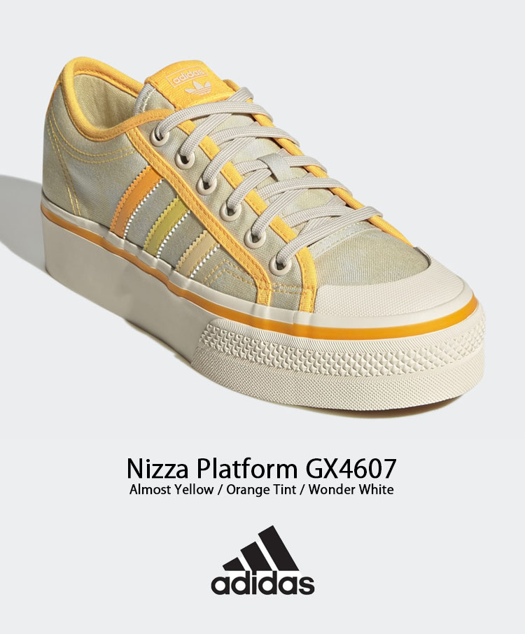 adidas アディダス スニーカー レディース NIZZA PLATFORM GX4607