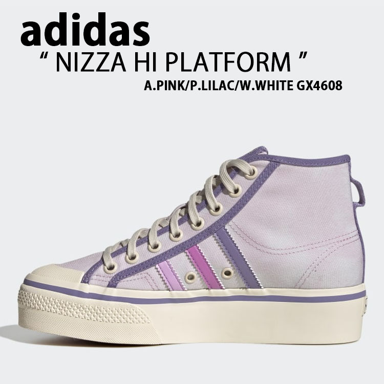 adidas アディダス スニーカー レディース NIZZA PLATFORM MID W