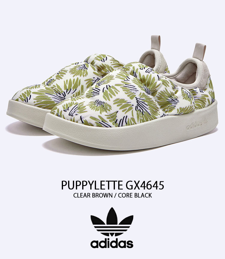 adidas アディダス ミュール PUPPYLETTE WHITE GX4645 パフィレッタ