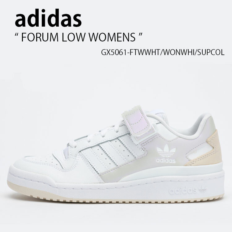 adidas（アディダス） レディース スニーカー FORUM LOW WOMENS