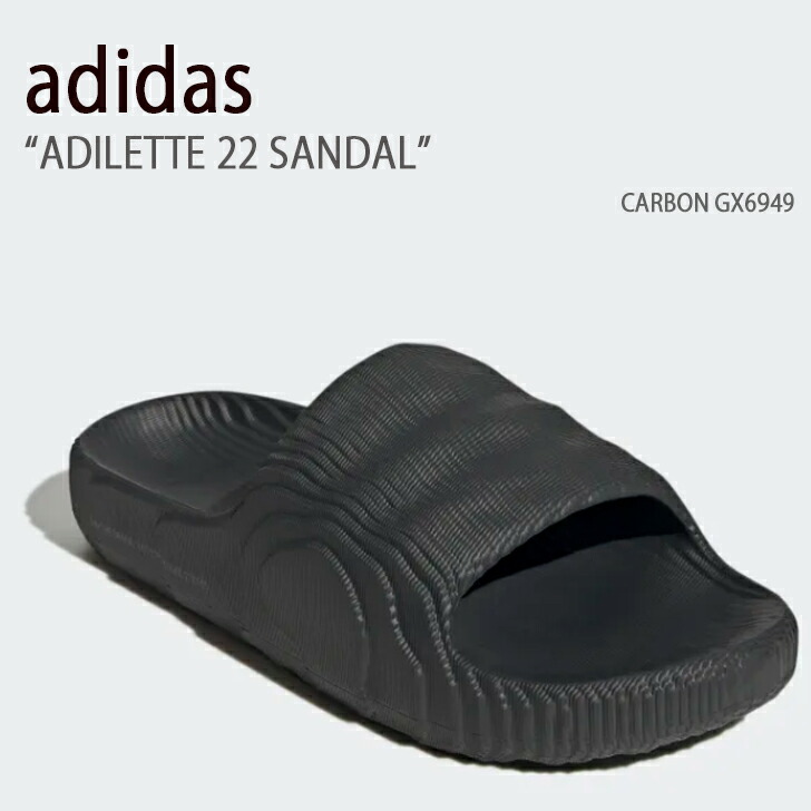 adidas アディダス サンダル スリッパ ADILETTE 22 BLACK GX6949 