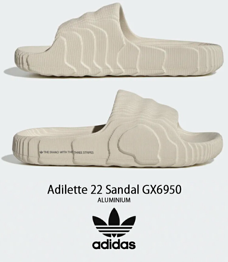 adidas アディダス サンダル スリッパ ADILETTE 22 IVORY GX6950