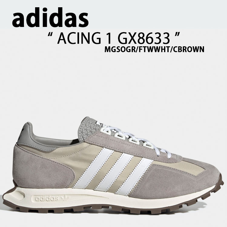 adidas Originals アディダス オリジナルス スニーカー RACING 1 レーシング1 GX8633 MGSOGR FTWWHT  CBROWN メンズ レディース 男女共用 男性用 女性用