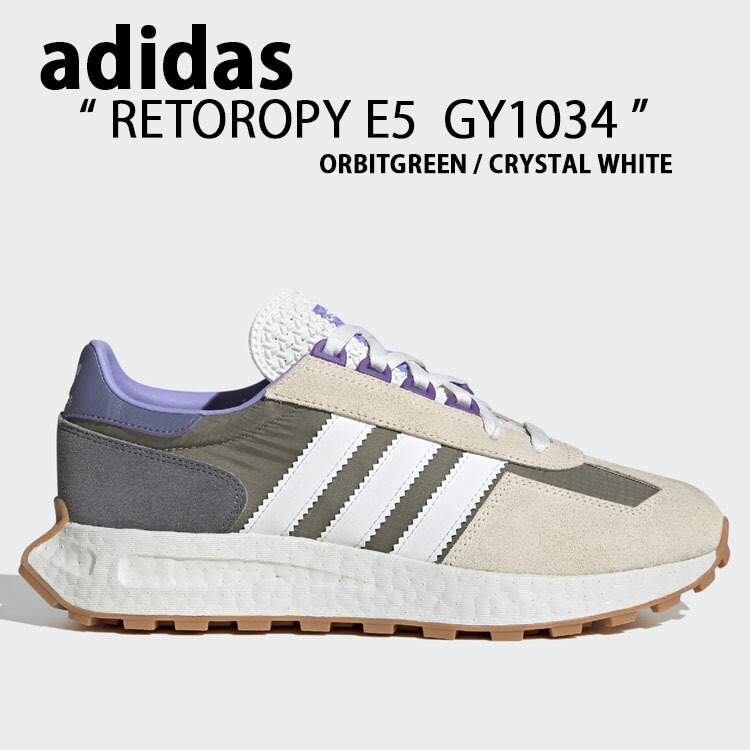 adidas アディダス スニーカー Retropy E5 GY1034 レトロピー GREEN WHITE グリーン ホワイト 3ストライプ  クラシック メンズ レディース : ad-gy1034 : セレクトショップ a-clo - 通販 - Yahoo!ショッピング