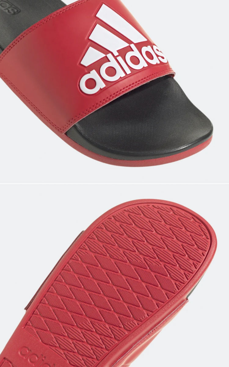 adidas アディダス サンダル スリッパ ADILETTE COMFORT SLIDES GY1947 アディレッタ コンフォート サンダル  Red Black White スライド シャワーサンダル : ad-gy1947 : セレクトショップ a-clo - 通販 -  Yahoo!ショッピング