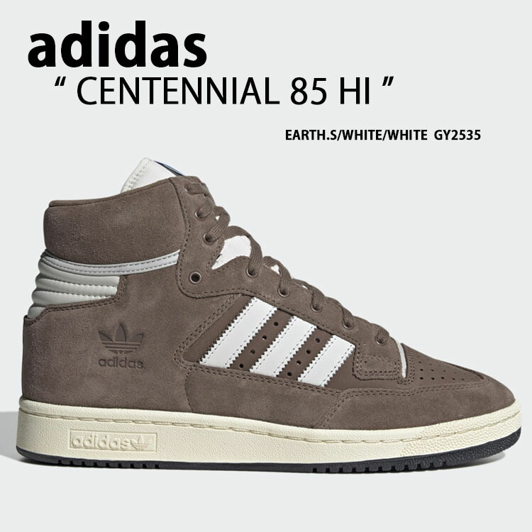 adidas Originals CENTENNIAL 85 HI GY2535 85 BROWN WHITE