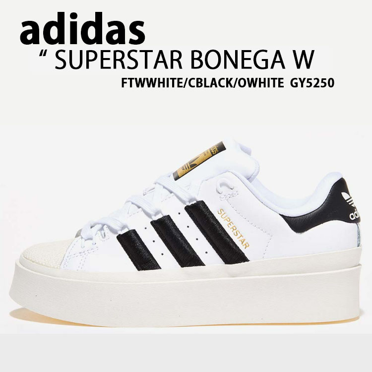 adidas アディダス スニーカー レディース SUPERSTAR BONEGA W