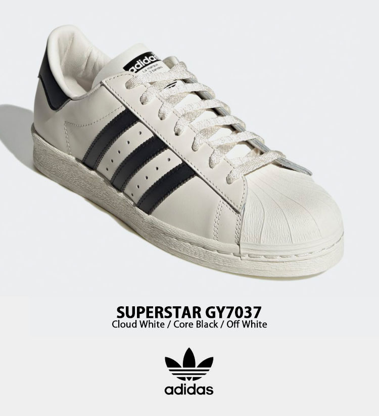 adidas originals アディダス スニーカー SUPERSTAR 82 GY7037 スーパースター82 WHITE BLACK シューズ  レザー 本革 ホワイト ブラック