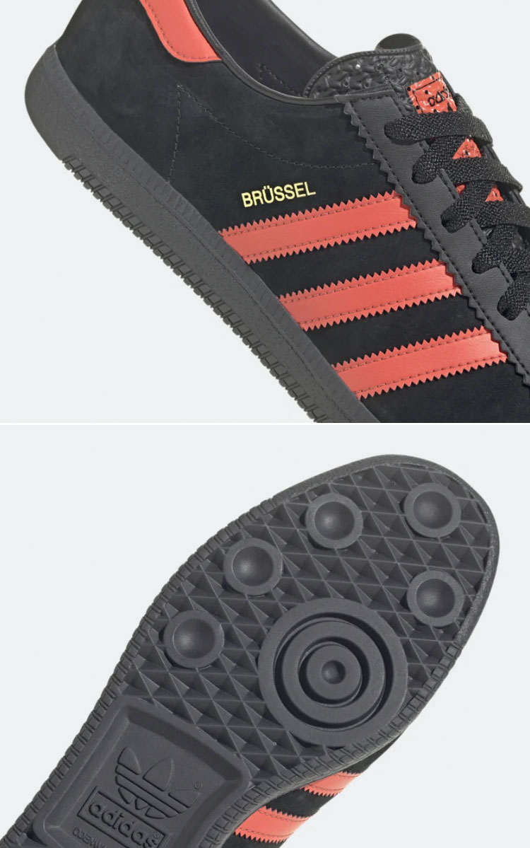 adidas アディダス スニーカー BRUSSELS GZ2044 ブリュッセル Black