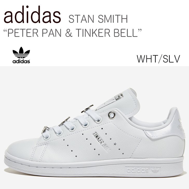 adidas アディダス スニーカー STAN SMITH PETER PAN & TINKER BELL スタンスミス ディズニー スタンスミス  ピーターパン ティンカーベル GZ5988