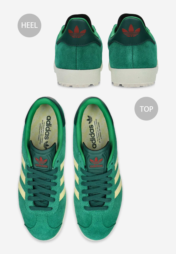 adidas アディダス ゴルフシューズ グレー×グリーン FW5602