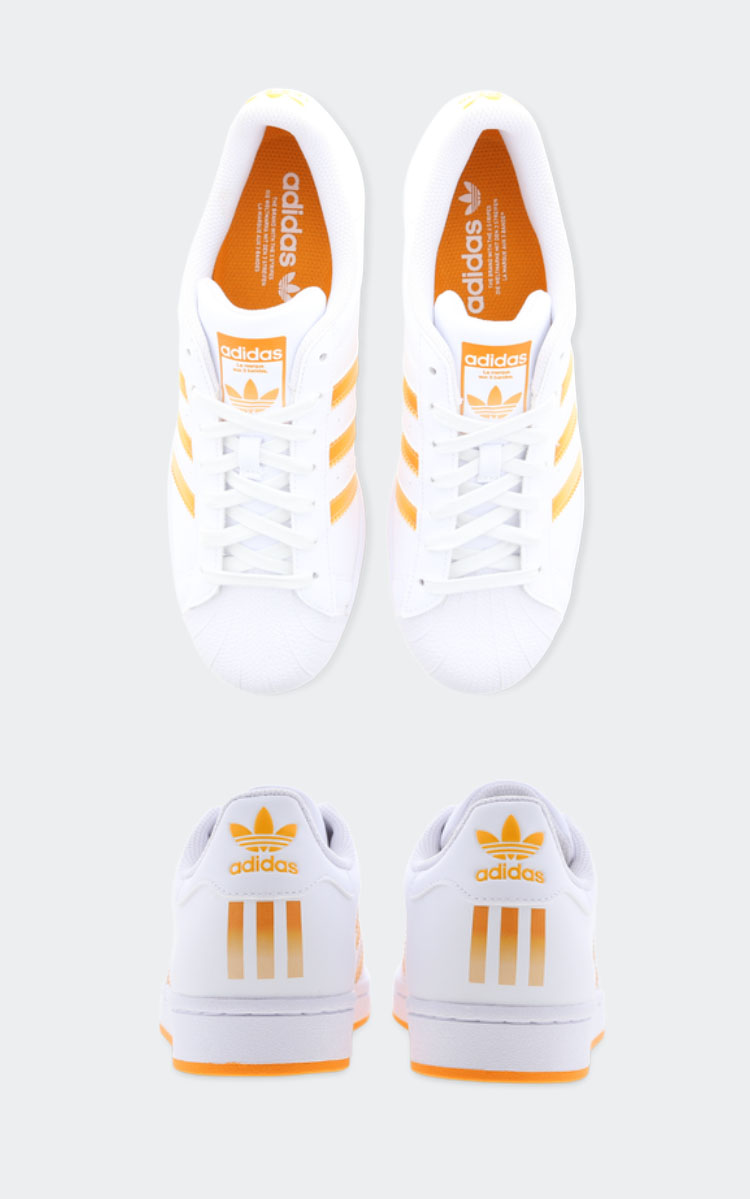 adidas Originals アディダス オリジナルス スニーカー SUPERSTAR HP5403 スーパースター ローカット ORANGE  ORANGE シューズ 3ストライプ オレンジ : ad-hp5403 : セレクトショップ a-clo - 通販 - Yahoo!ショッピング