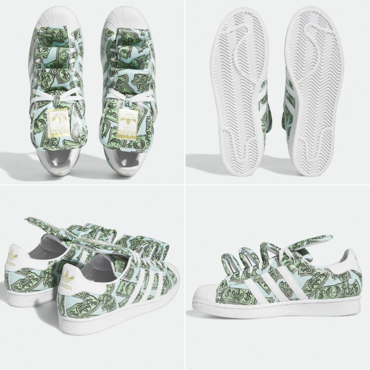 adidas Originals アディダス オリジナルス スニーカー JEREMY SCOTT MONEY PRINT SST HP6596  FA0212 ジェレミー・スコット マネープリント White Gold : ad-hp6596 : セレクトショップ a-clo - 通販 -  Yahoo!ショッピング