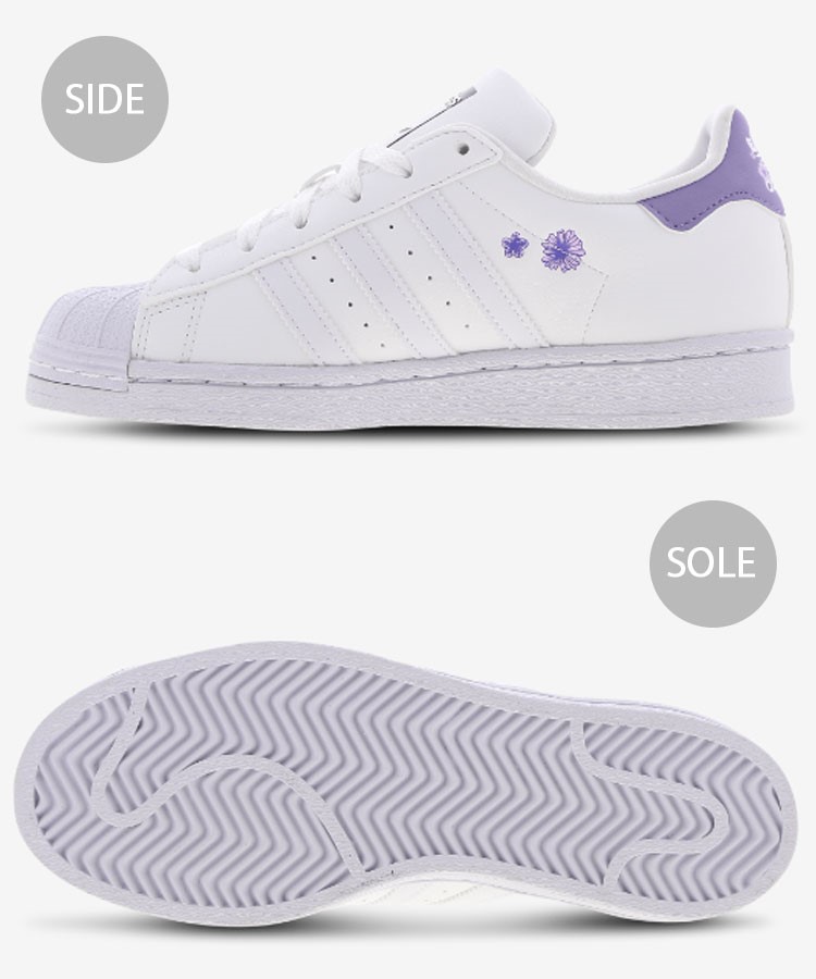 [ADIDAS] スニーカー SUPERSTAR II パープル/クリームホワイト adidas スニーカー SUPERSTAR II / スーパースター アディダス