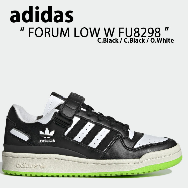 adidas Originals アディダス オリジナルス スニーカー FORUM LOW W HQ4425 フォーラム ロー Black White  レディース 女性用