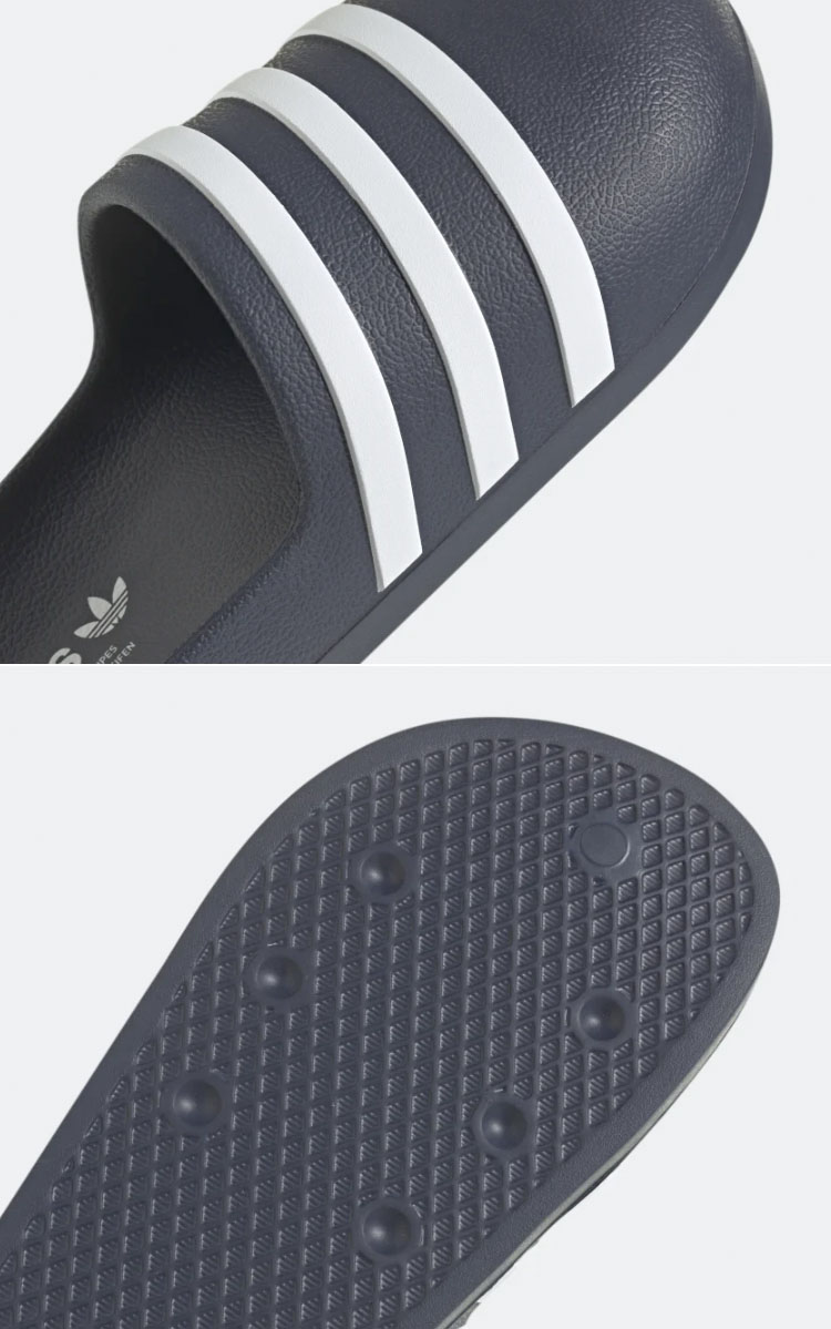 adidas Originals アディダス オリジナルス サンダル スリッパ ADIFOM ADILETTE SLIDES HQ7220 アディフォームアディレット スライド サンダル Navy White adidas（アディダス） adidas Originals オリジナルス サンダル