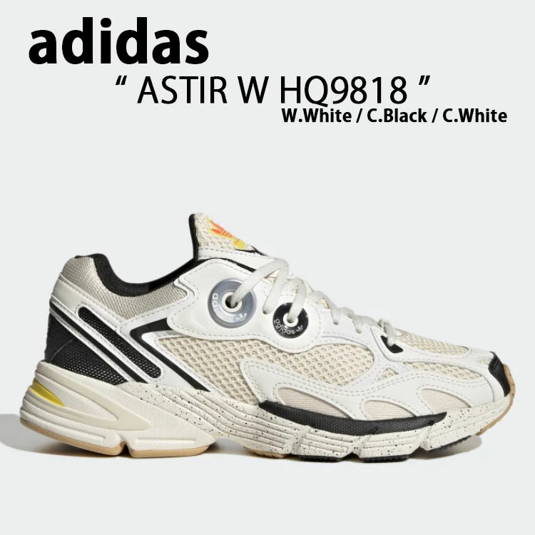 adidas アディダス スニーカーASTIR アスター HQ9818 White Black 