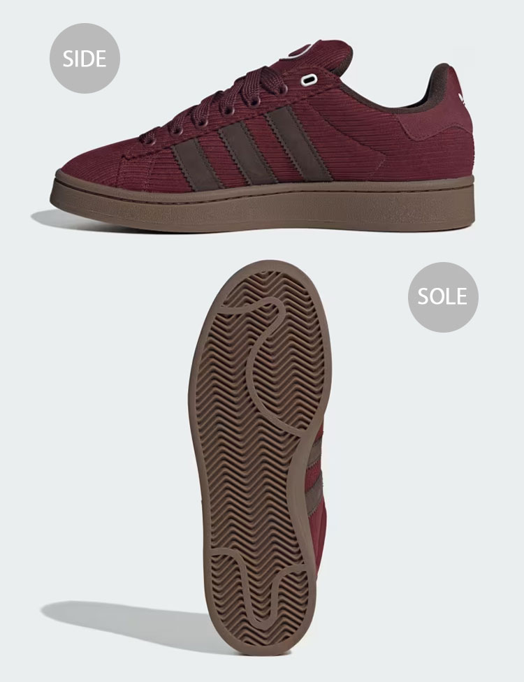adidas Originals アディダス CAMPUS 00S ID1420 RED キャンパス00S シューズ レッド メンズ レディース adidas（アディダス） adidas Originals CAMPUS 00S ID1420 RED BROWN