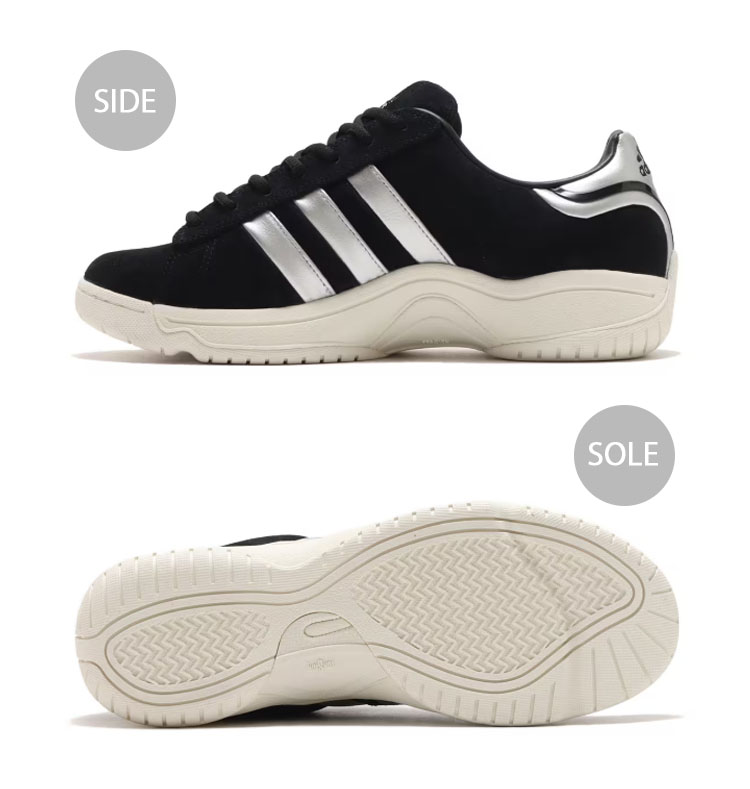 adidas（アディダス） スニーカー CAMPUS SUPREME ID4793 BLACK SILVER