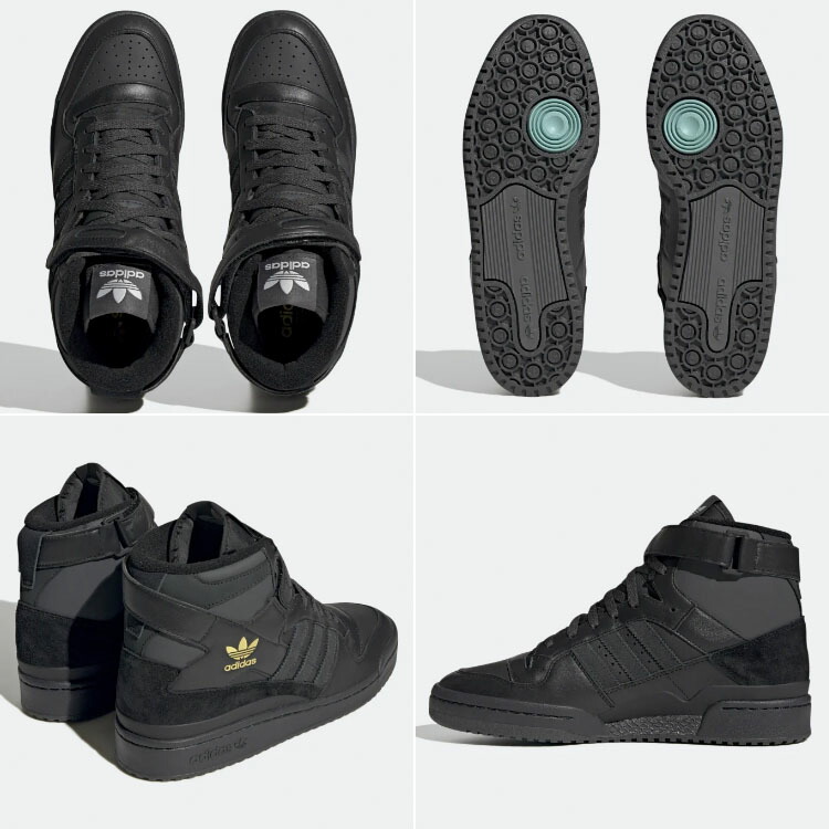 adidas Originals アディダス オリジナルス スニーカー FORUM 84 HIGH ID7315 フォーラム 84 ハイ Black  Carbon Grey ブラック カーボン グレー