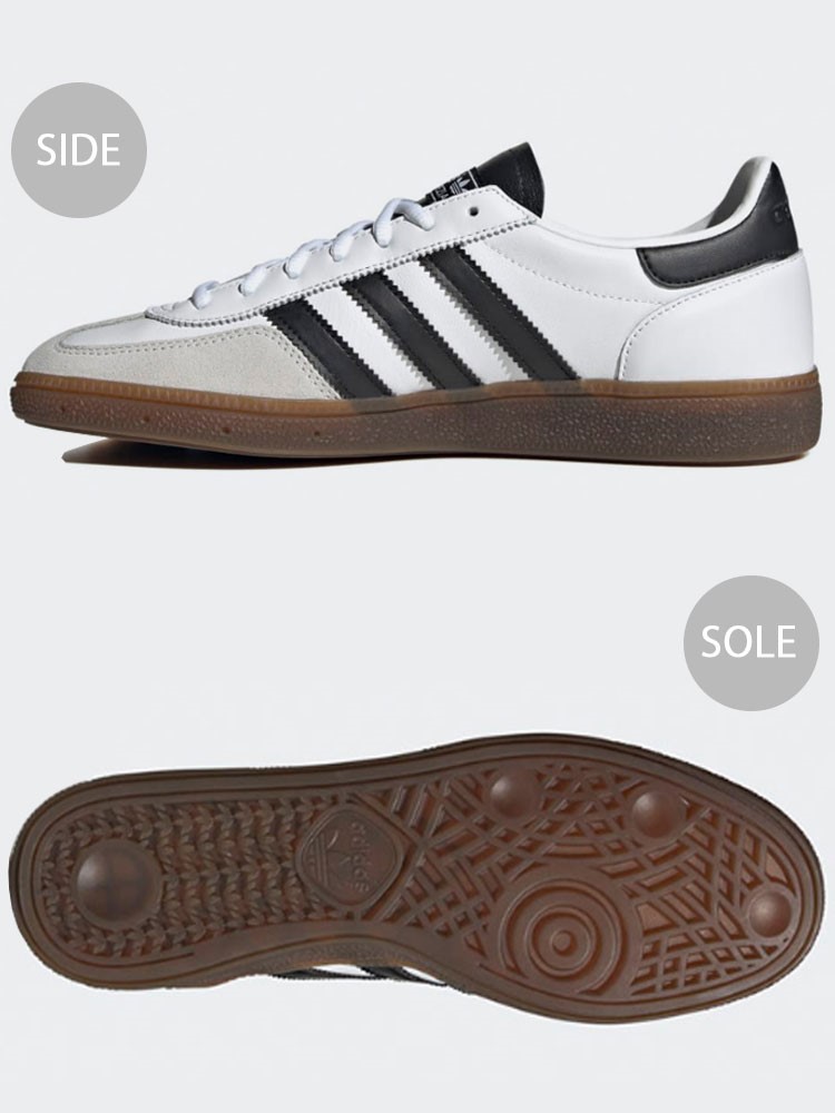 adidas Originals アディダス オリジナルス スニーカー HANDBALL SPEZIAL IE3403 WHITE BLACK  ハンドボール スペツィアル ホワイト ブラック ガムソール