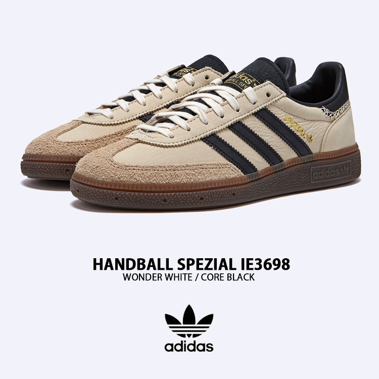 スニーカー [ADIDAS]Handball Spell - Cream White adidas Handball Spezial Cream White Wonder Beige W - IE3699