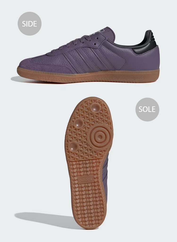 adidas サンバ OG / バイオレット・ブラック IE7012 adidas Samba OG “Shadow Violet”が順次発売中 ［IE7012］ | UP