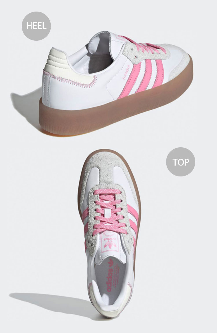 adidas Sambae W サンベイ サンバ ピンク アディダス 25 adidas（アディダス） スニーカー SAMBAE W IE9109 WHITE PINK