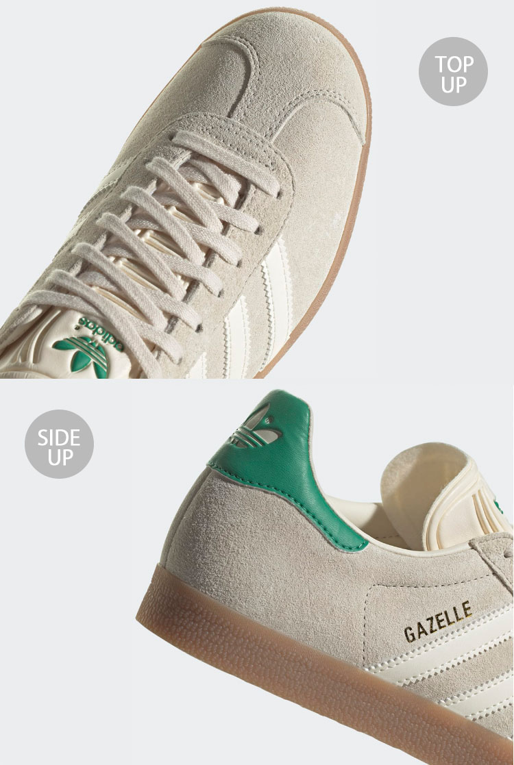 adidas originals アディダス スニーカー GAZELLE W IF3235 WHITE GUM