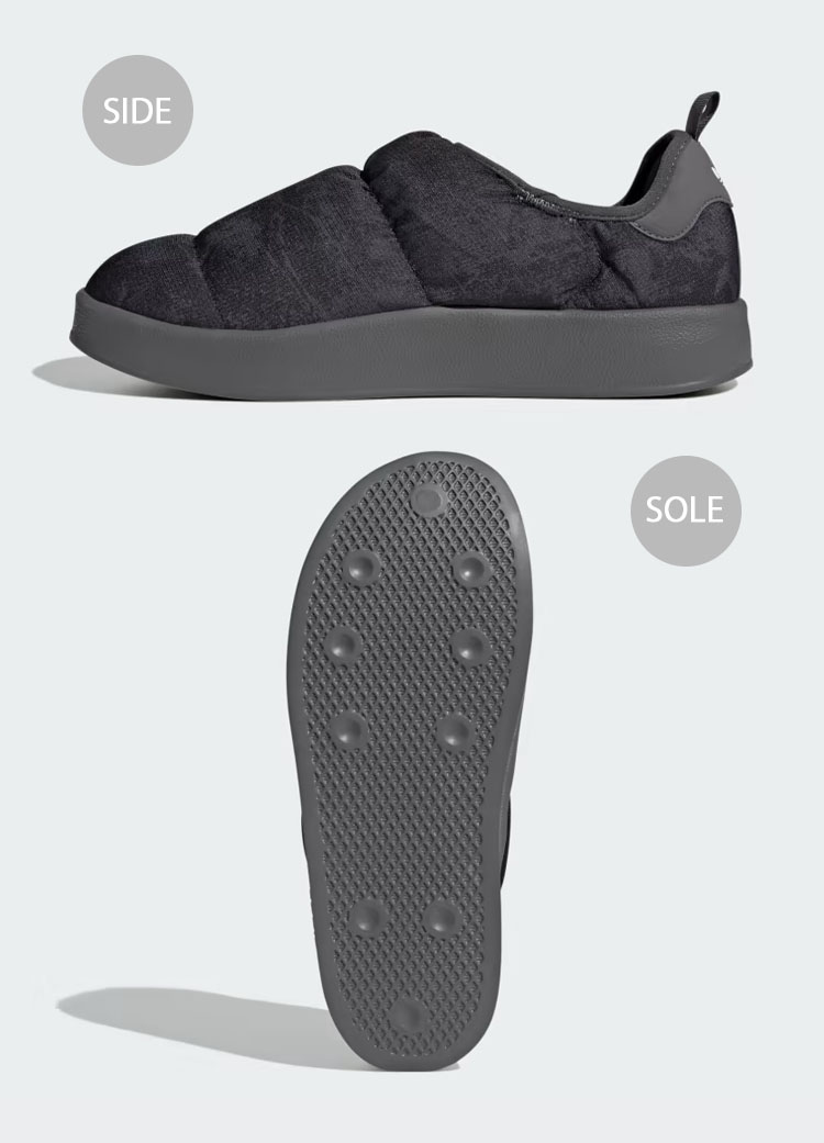 adidas Originals アディダス スリッポン PUFFYLETTE IF5473 シューズ パフィレッタ BLACK SLIP-ON  ダウンシューズ ブラック スリップオン